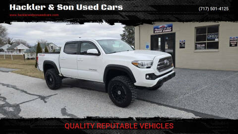 2016 Toyota Tacoma for sale at Hackler & Son Used Cars in Red Lion PA