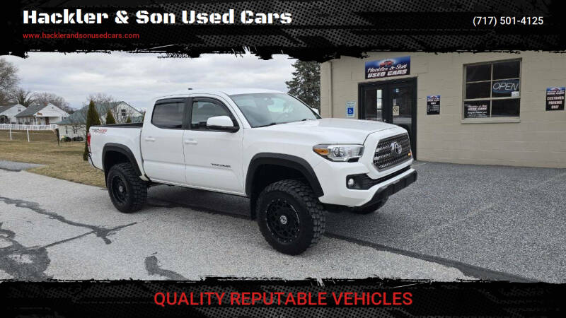 2016 Toyota Tacoma for sale at Hackler & Son Used Cars in Red Lion PA