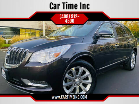 2014 Buick Enclave for sale at Car Time Inc in San Jose CA