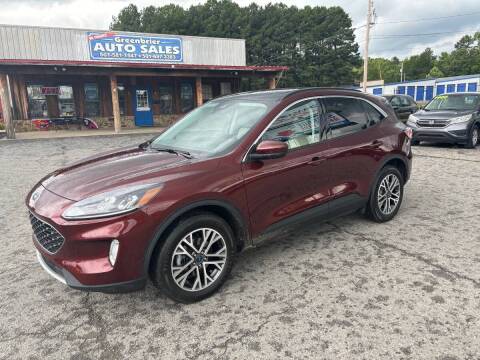2021 Ford Escape for sale at Greenbrier Auto Sales in Greenbrier AR