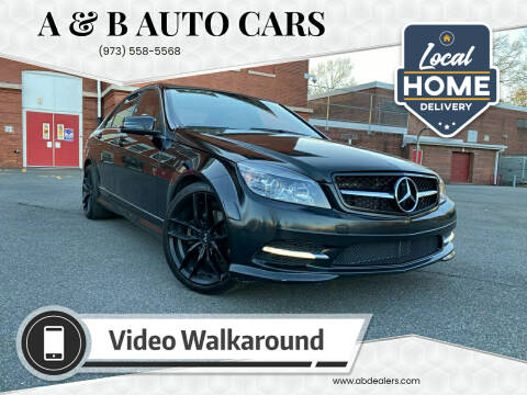 2011 Mercedes-Benz C-Class for sale at A & B Auto Cars in Newark NJ