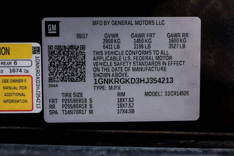 2017 Chevrolet Traverse LT