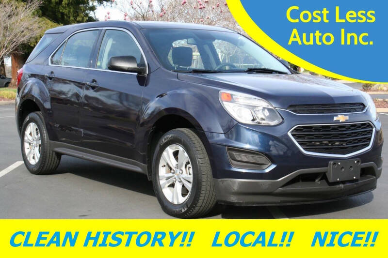 2016 Chevrolet Equinox for sale at Cost Less Auto Inc. in Rocklin CA