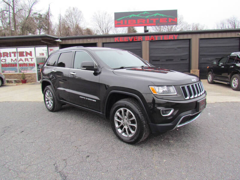 2014 Jeep Grand Cherokee for sale at Hibriten Auto Mart in Lenoir NC