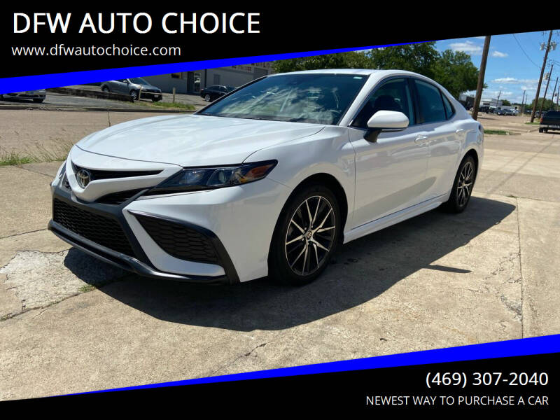2022 Toyota Camry for sale at DFW AUTO CHOICE in Dallas TX
