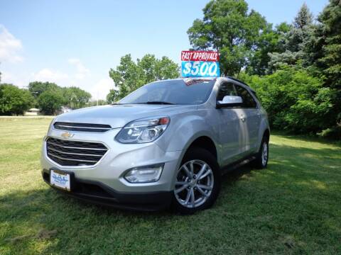 2017 Chevrolet Equinox for sale at North American Credit Inc. in Waukegan IL