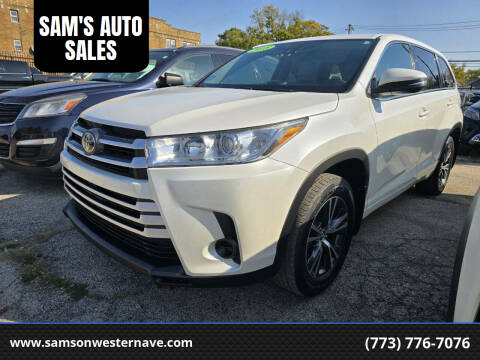 2018 Toyota Highlander for sale at SAM'S AUTO SALES in Chicago IL