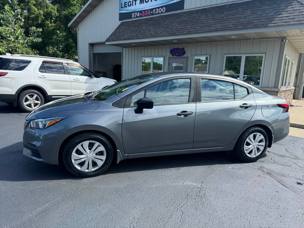 2020 Nissan Versa for sale at Legit Motors in Elkhart, IN