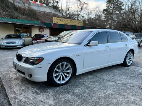 2008 BMW 7 Series for sale at Connoisseur Motor Cars in Chattanooga TN