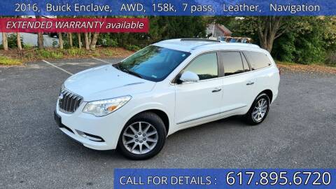 2016 Buick Enclave for sale at Carlot Express in Stow MA