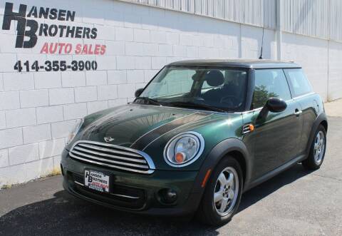 2011 MINI Cooper for sale at HANSEN BROTHERS AUTO SALES in Milwaukee WI