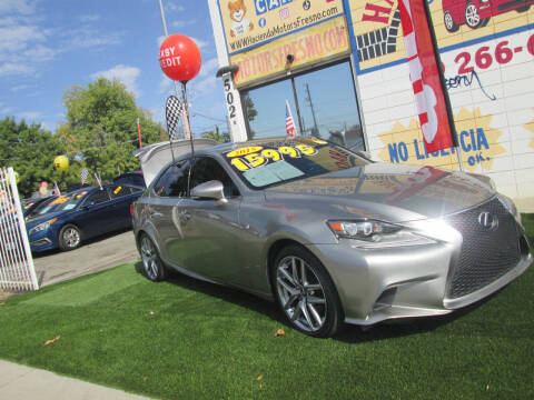 2015 Lexus IS 250 for sale at Hacienda Motors used car sales inc in Fresno CA