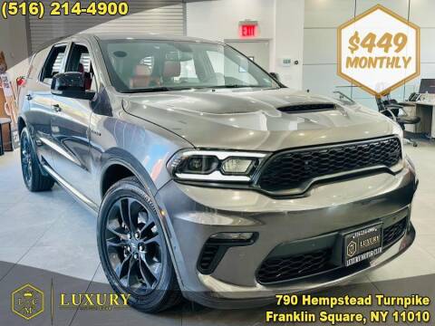 2021 Dodge Durango for sale at LUXURY MOTOR CLUB in Franklin Square NY