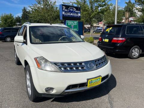2007 Nissan Murano for sale at Federal Way Auto Sales in Federal Way WA