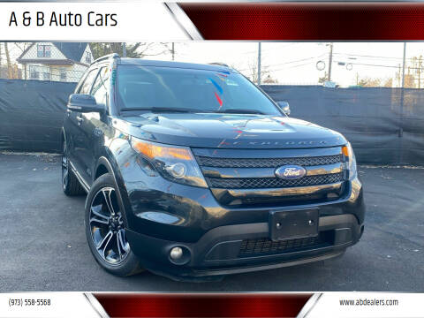 2015 Ford Explorer for sale at A & B Auto Cars in Newark NJ