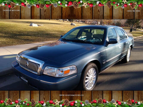 2009 Mercury Grand Marquis for sale at DENVER MOTORS in Englewood CO