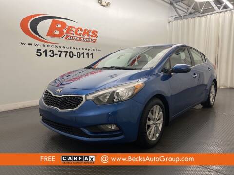 2014 Kia Forte for sale at Becks Auto Group in Mason OH