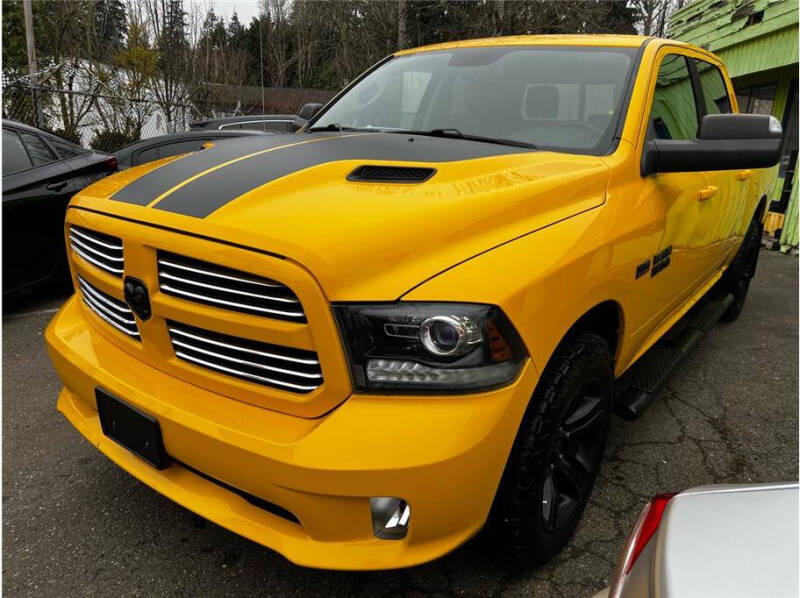 2016 RAM 1500 for sale at Cedar Motorsports in Seattle WA