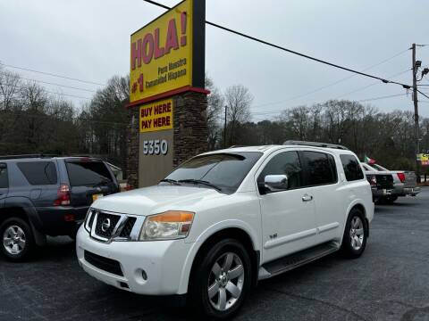 2009 Nissan Armada for sale at No Full Coverage Auto Sales in Austell GA