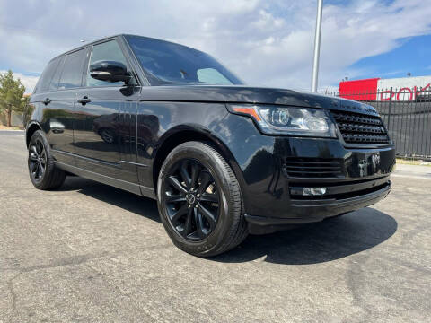 2016 Land Rover Range Rover for sale at Boktor Motors - Las Vegas in Las Vegas NV