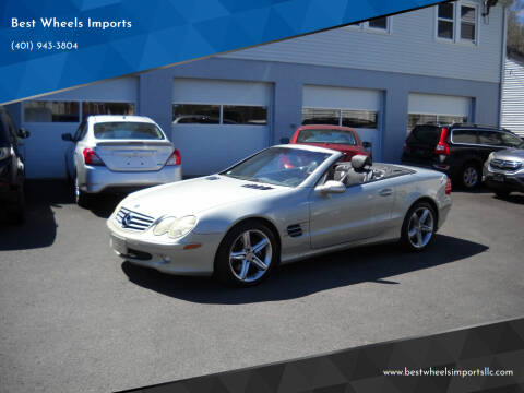 2003 Mercedes-Benz SL-Class for sale at Best Wheels Imports in Johnston RI