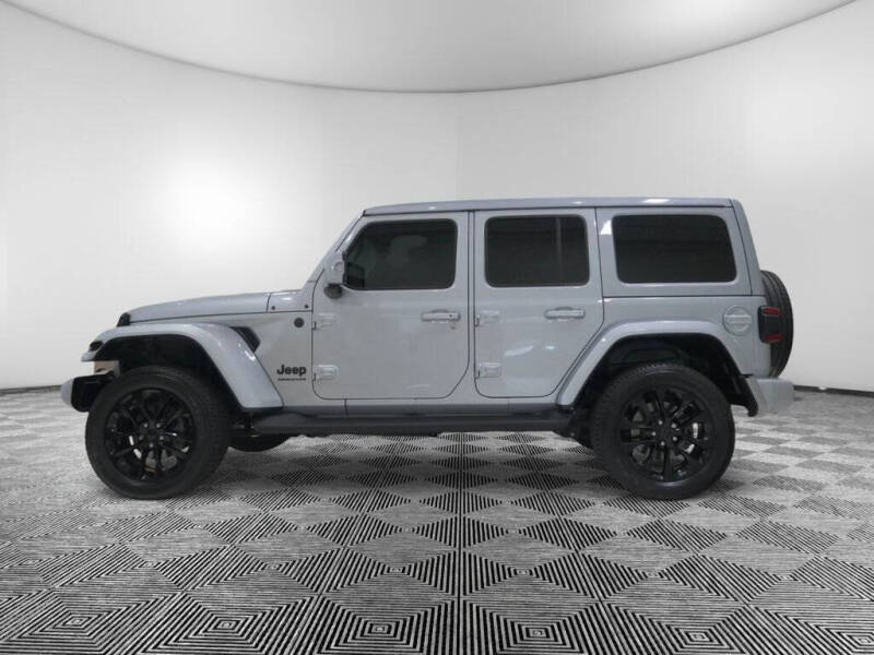 Used 2023 Jeep Wrangler 4-Door Sahara High Altitude with VIN 1C4HJXEG0PW611751 for sale in North Olmsted, OH