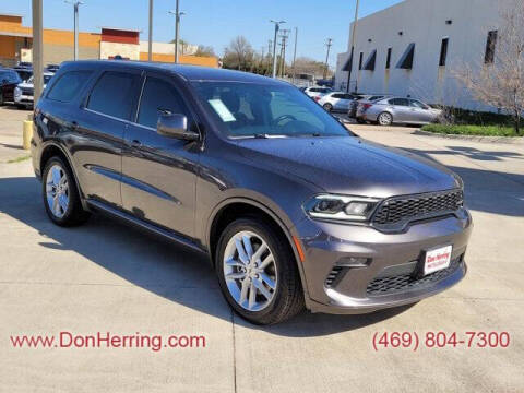 2021 Dodge Durango for sale at DON HERRING MITSUBISHI in Irving TX
