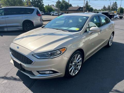 2017 Ford Fusion for sale at Auto Sales Center Inc in Holyoke MA