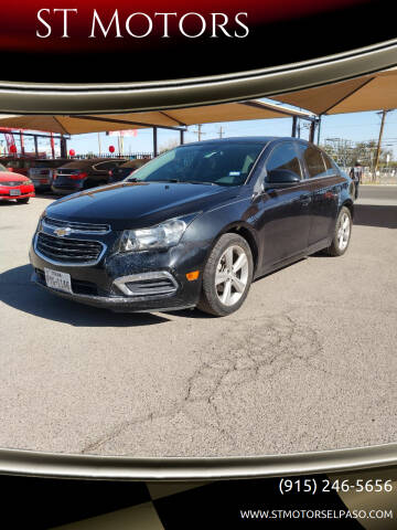 2016 Chevrolet Cruze Limited for sale at ST Motors in El Paso TX