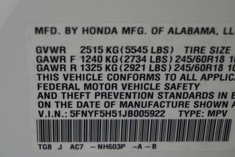 2018 Honda Pilot EX-L