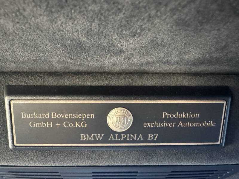 2012 BMW 7 Series ALPINA B7 LWB