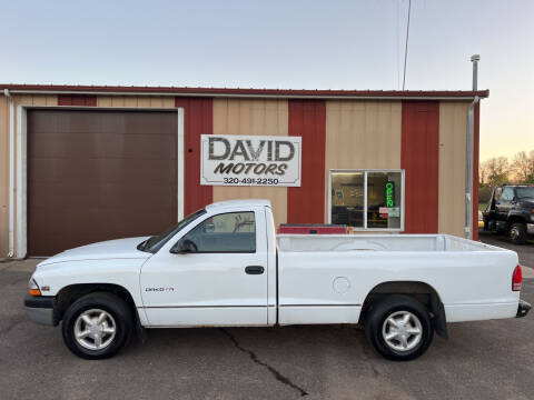 1998 Dodge Dakota for sale at DAVID MOTORS LLC in Grey Eagle MN