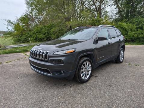 2017 Jeep Cherokee for sale at MICHAEL J'S AUTO SALES in Cleves OH