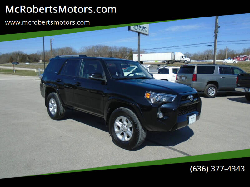 2019 Toyota 4Runner for sale at McRobertsMotors.com in Warrenton MO