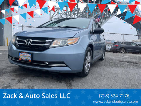 2014 Honda Odyssey for sale at Zack & Auto Sales LLC in Staten Island NY