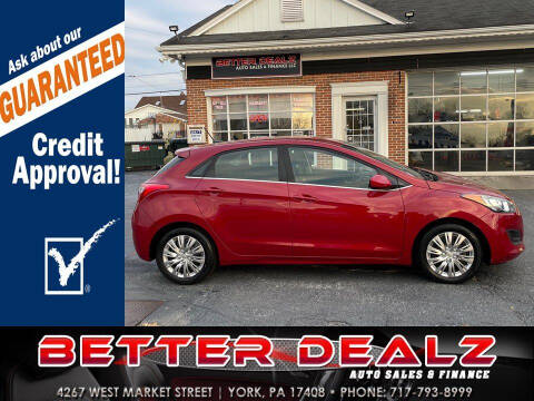 2016 Hyundai Elantra GT for sale at Better Dealz Auto Sales & Finance in York PA