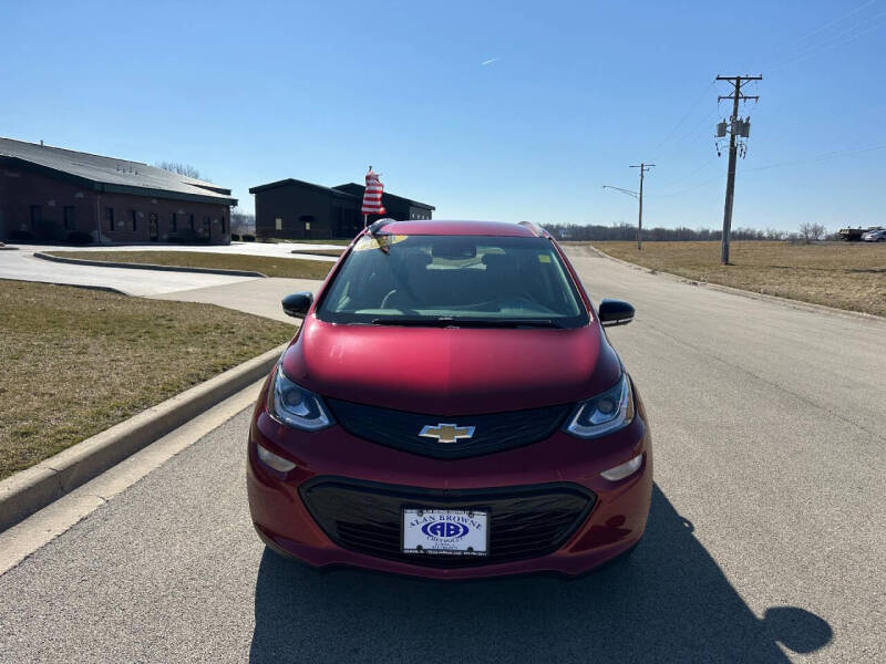 Used 2021 Chevrolet Bolt EV Premier with VIN 1G1FZ6S00M4113146 for sale in Genoa, IL
