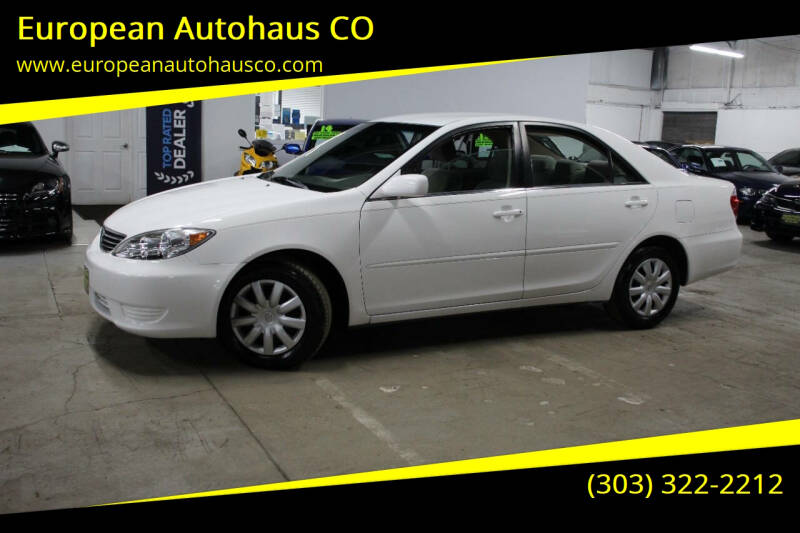 2005 Toyota Camry for sale at European Autohaus CO in Denver CO