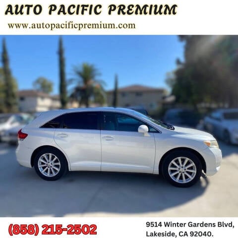 2010 Toyota Venza for sale at Auto Pacific Premium in Lakeside, CA