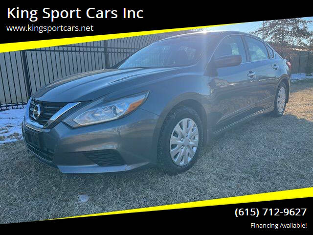 2016 Nissan Altima for sale at King Sport Cars Inc in Madison TN