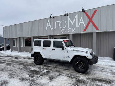 2017 Jeep Wrangler Unlimited for sale at Auto Max of GR in Comstock Park MI