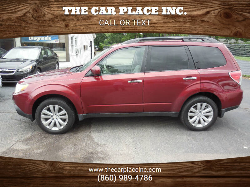2011 Subaru Forester for sale at THE CAR PLACE INC. in Somersville CT
