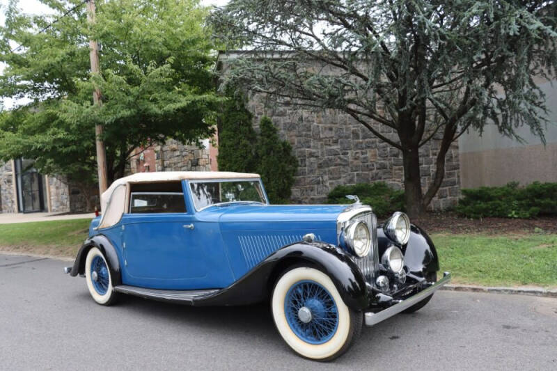 1936 Bentley 3   Litre Drophead Coupe for sale at Gullwing Motor Cars Inc in Astoria NY