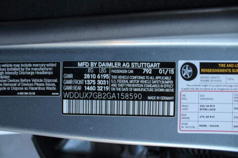 2016 Mercedes-Benz S-Class Mercedes-Maybach S 600