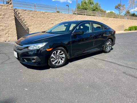 2017 Honda Civic for sale at Charlsbee Motorcars in Tempe AZ