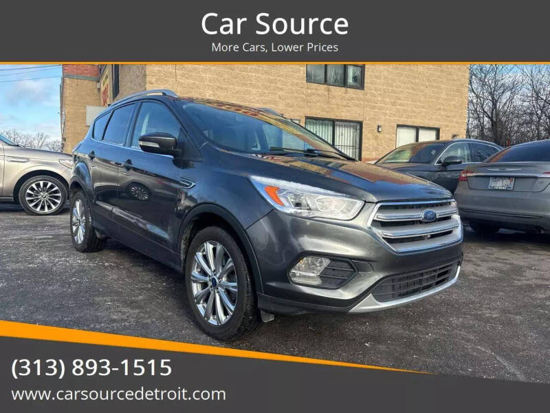 2017 Ford Escape for sale at Car Source in Detroit MI