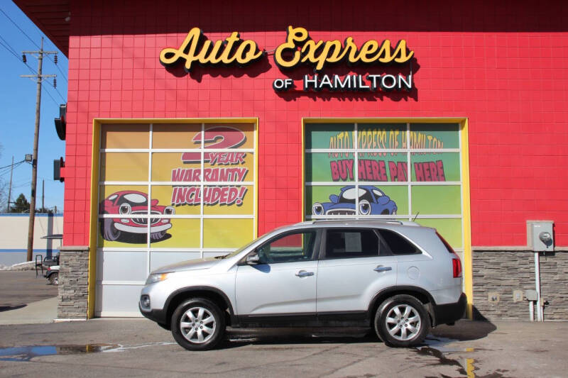 2012 Kia Sorento for sale at AUTO EXPRESS OF HAMILTON LLC in Hamilton OH