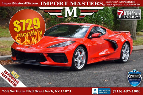 2020 Chevrolet Corvette for sale at Import Masters in Great Neck NY