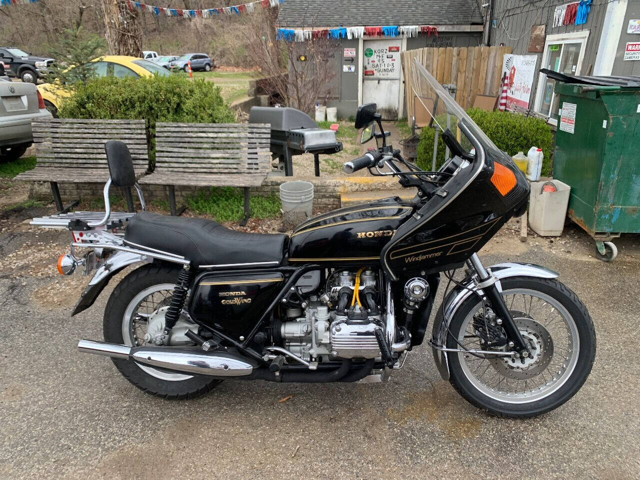 Vintage honda deals goldwing for sale