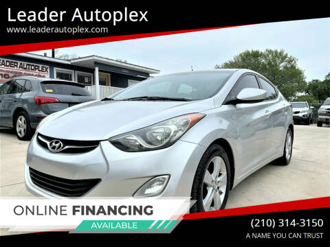 2012 Hyundai Elantra for sale at Leader Autoplex in San Antonio TX